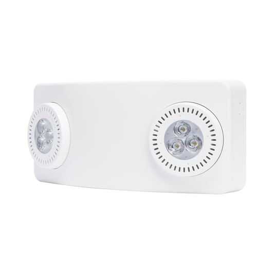 Luz de Emergencia Dual LED /520lm/uso rudo/montaje en pared o techo/baterÃ­a de respaldo incluida