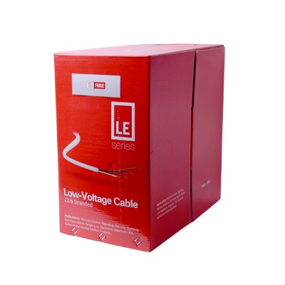 Bobina de 305 Metros / Cable de CCA / 6 x 22 AWG / Tipo Aluminio Revestido de Cobre / Aplicaciones en Control de Acceso / Alarmas de IntrusiÃ³n/Control de Acceso / AutomatizaciÃ³n / Interfonos y TV Porteros