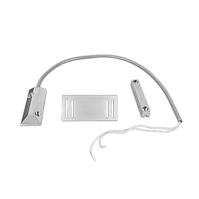 Contacto magnÃ©tico para piso uso rudo con 55cm de cable blindado / GAP 75mm / Placa de montaje de "L".