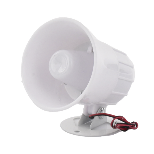 Sirena de 110dB / 15 W / PequeÃ±a y Potente / Cableada