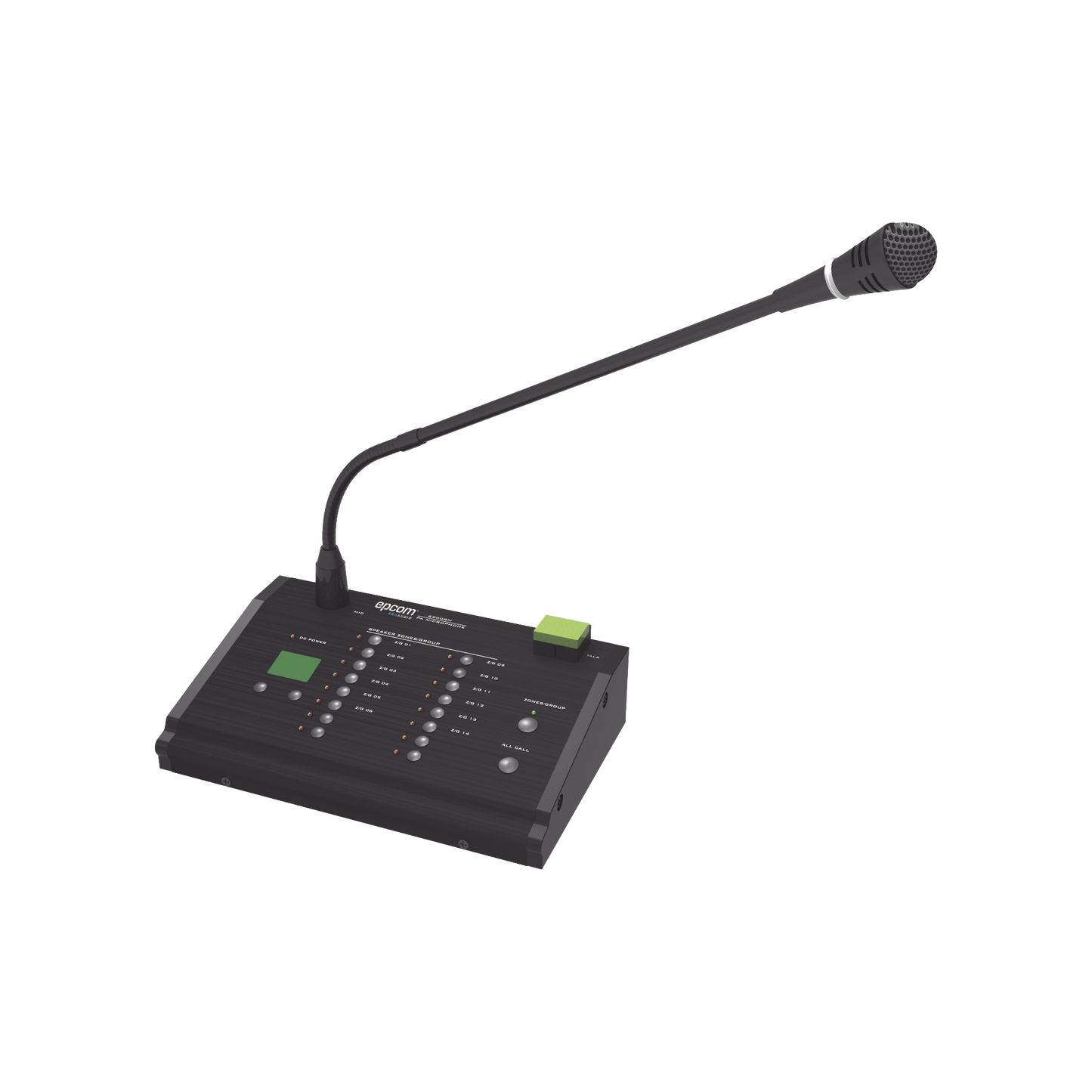 Microfono de 16 Zonas | Soporta MÃ¡ximo 32 Pzas en Cascada