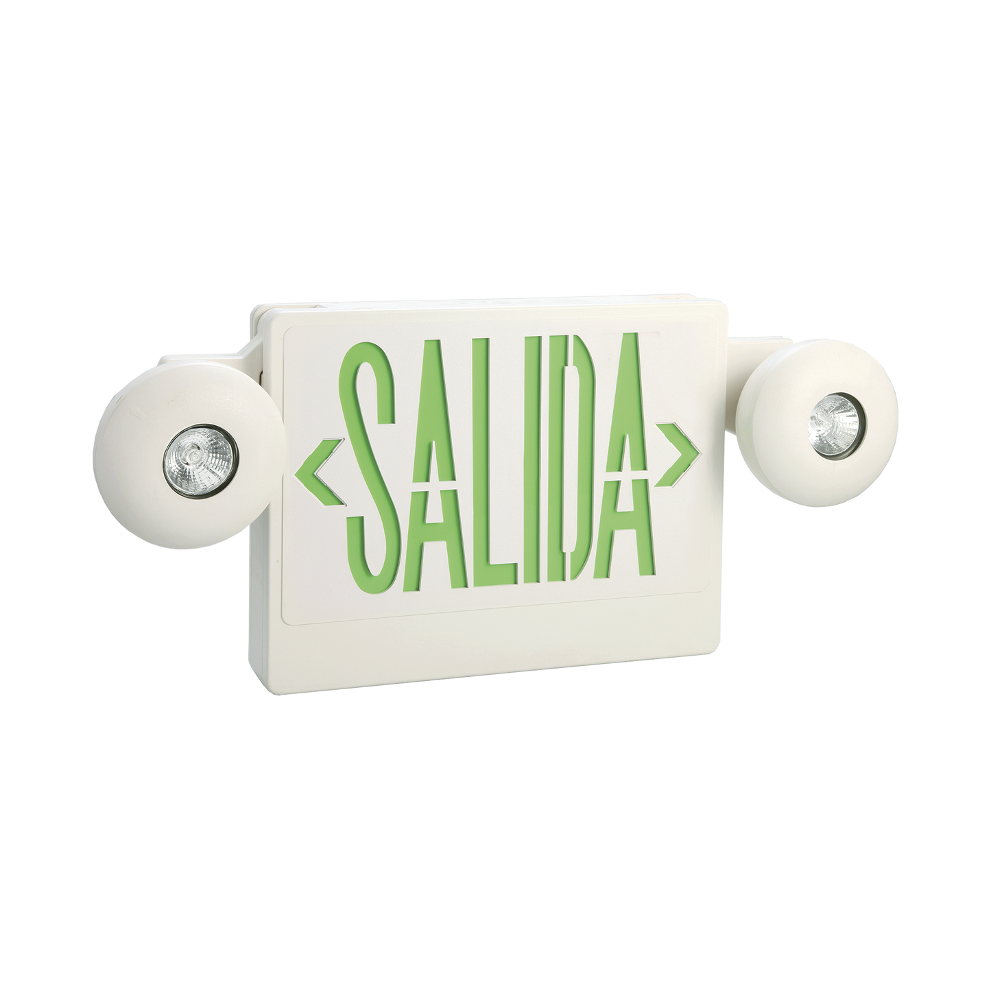 Letrero LED de SALIDA con Luz de Emergencia/Montaje Universal (pared, lateral o Techo)/BaterÃ­a de Respaldo Incluida