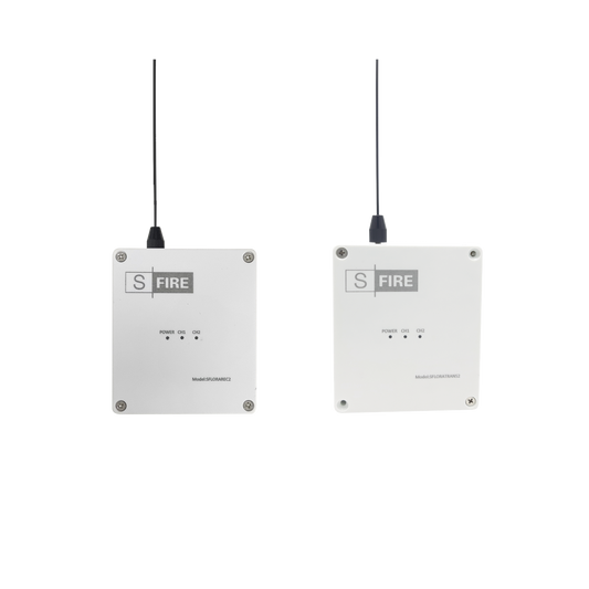 KIT de Transmisor - Receptor inalÃ¡mbrico / Distancia mÃ¡xima de transmisiÃ³n 2500 metros (Linea de vista)