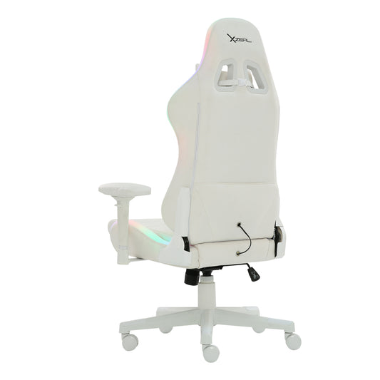 Silla Gamer Blanca RGB XZ15W Xzeal. XZSXZ15W