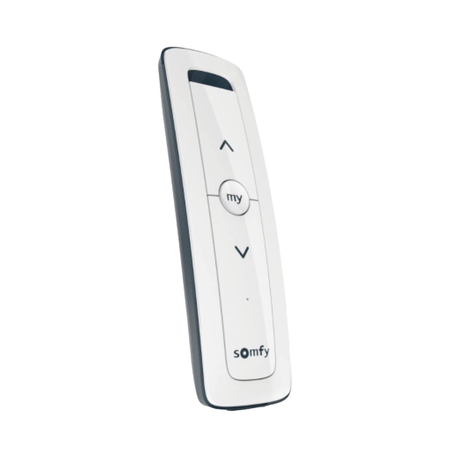 Control remoto 1 canal para motores de persiana Somfy con señal inalámbrica, instrucciones: sube, baja y detener, con po