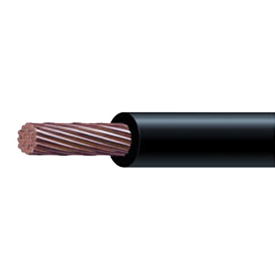 Cable 8 awg  color negro,Conductor de cobre suave cableado. Aislamiento de PVC, autoextinguible. (Venta por Metro)