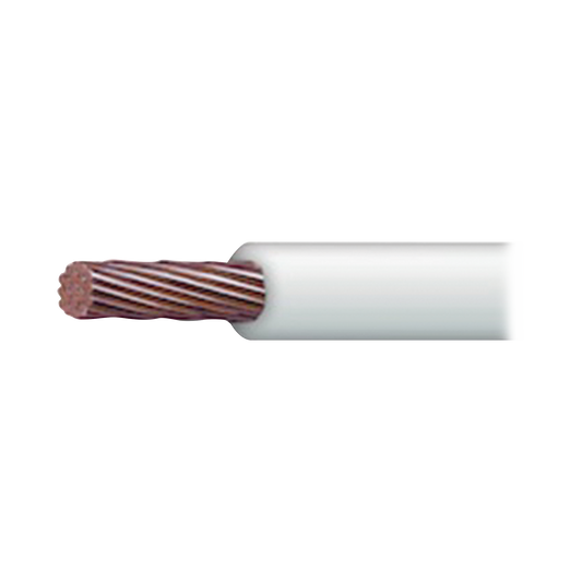 Cable ElÃ©ctrico de Cobre Recubierto THW-LS Calibre 12 AWG 19 Hilos Color Blanco (100 metros)