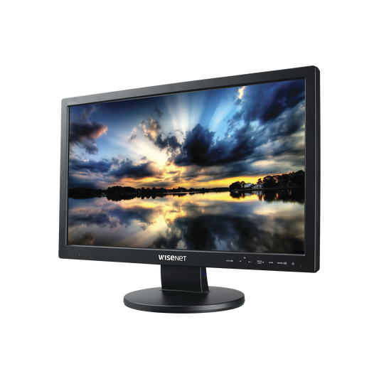 Monitor Profesional FULL HD LED de 22" con cristal templado ideal para Videovigilancia / Uso 24/7 / ResoluciÃ³n 1920x1080 / Entradas de video HDMI, VGA y BNC.