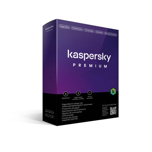 Antivirus KASPERSKY KL1047Z5EFS-22, Antivirus, 5 licencias, 1 Año(s)