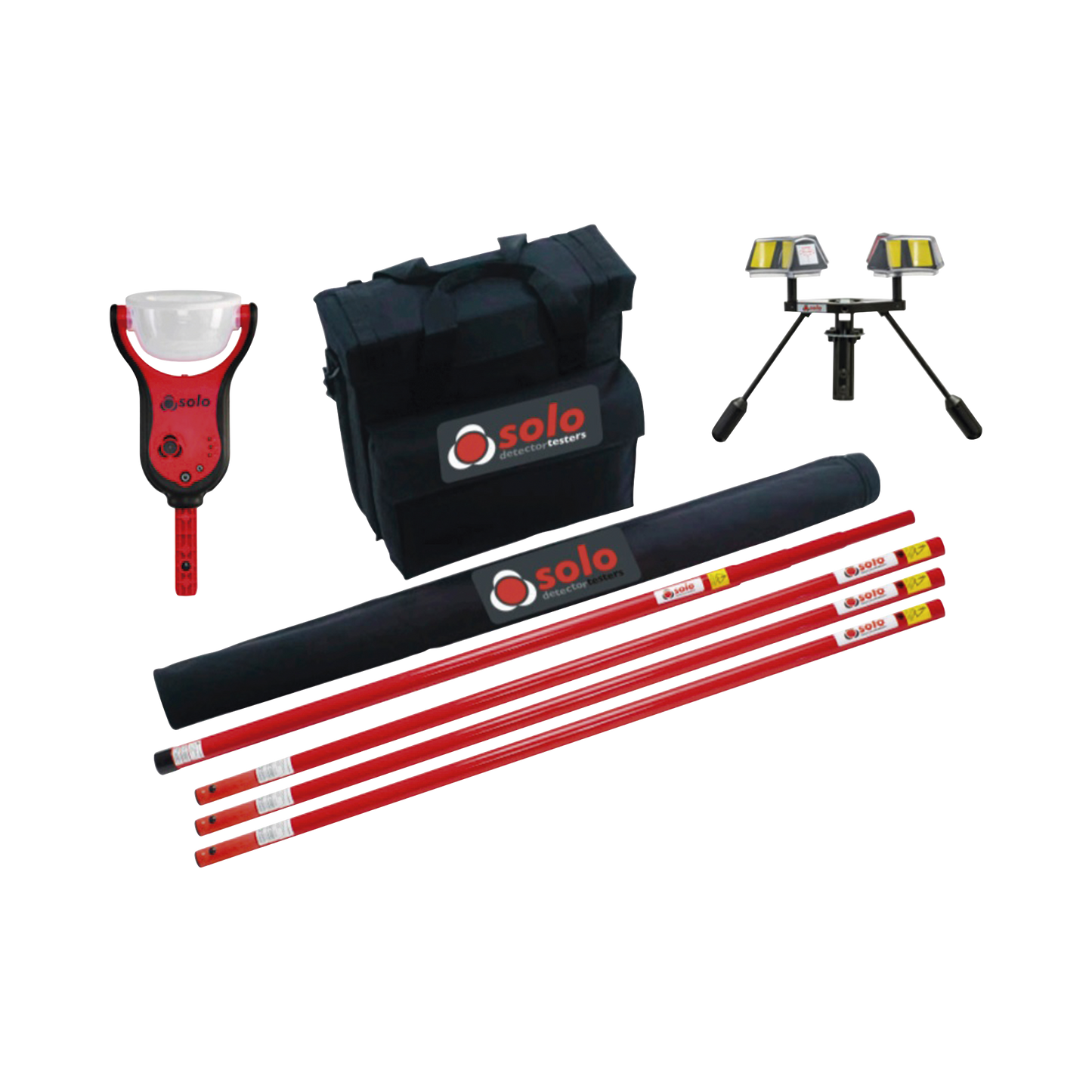 Kit De Pruebas De Detectores De Humo Hasta 9.1m. Con Dispensador ElectrÃ³nico SOLO-365