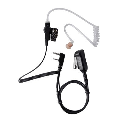 MICRÃ“FONO DE SOLAPA CON AUDÃFONO DISCRETO P/ KENWOOD Serie G/ 3230/ 2102G/ 2202L/ 2212L/ 2170/ 2360/ 2302/ 2312/ 2000/ 2402/ NX220/ NX240/ TKD240.