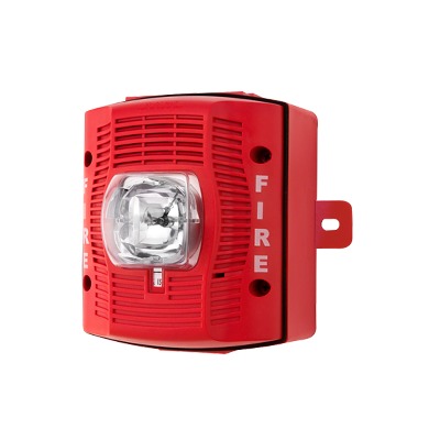 Bocina con LÃ¡mpara EstroboscÃ³pica para Exterior, con ConfiguraciÃ³n EstroboscÃ³pica Seleccionable, Color Rojo