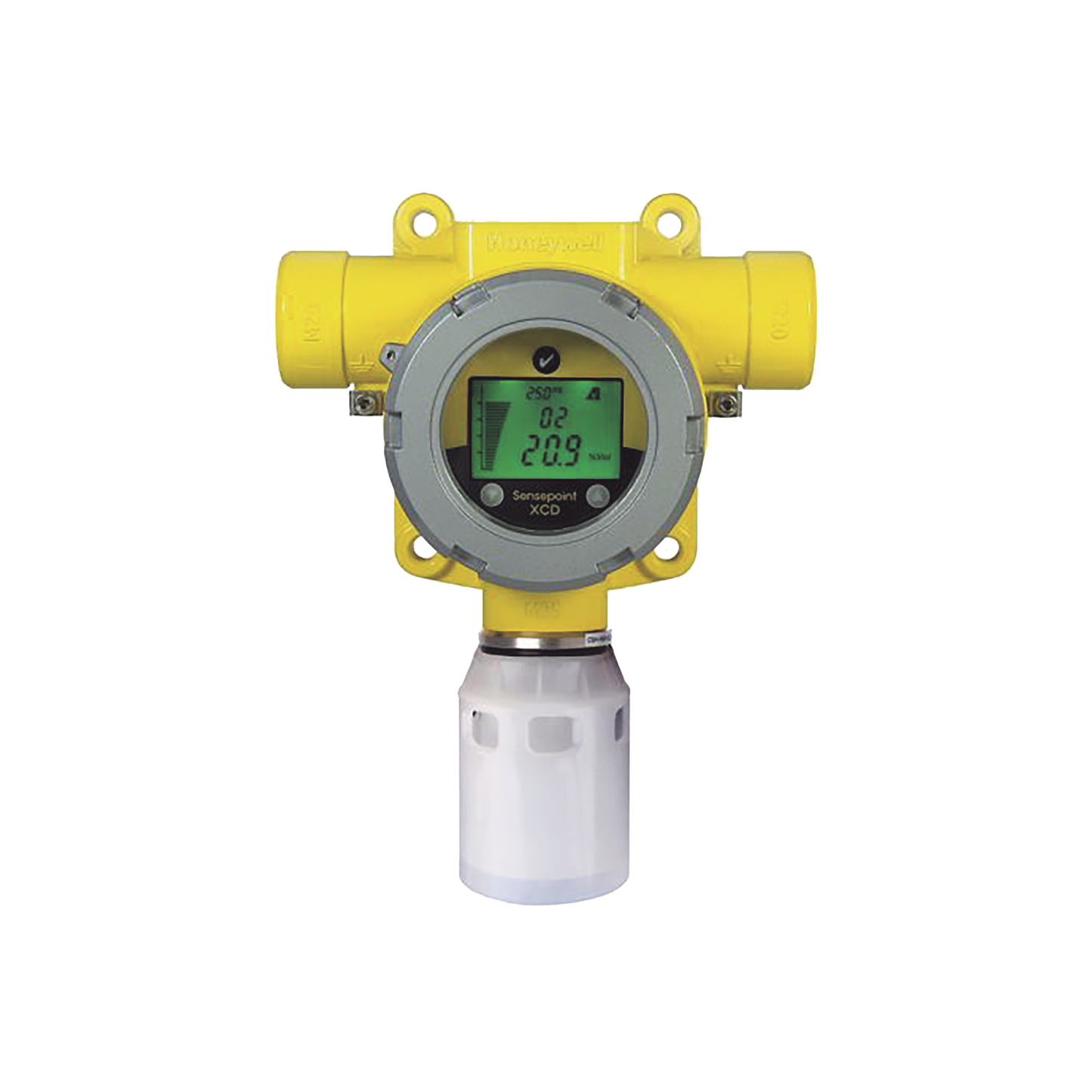 Detector Fijo De Gas Con Sensor EC De Hidrogeno 0-1000 ppm, Para Gases Combustibles, Salida 4-20 mA, UL/c-UL/INMETRO, 2x3/4" NPT, Carcasa Aluminio, Serie Sensepoint XCD