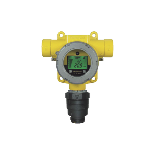 Detector De Gas Fijo Remoto, Con Sensor De Oxigeno (O2) 0-25%, Carcasa Aluminio, Clase I, Div 2, Salida 4-20 mA, 3 Reles, Serie Sensepoint XCD RTD