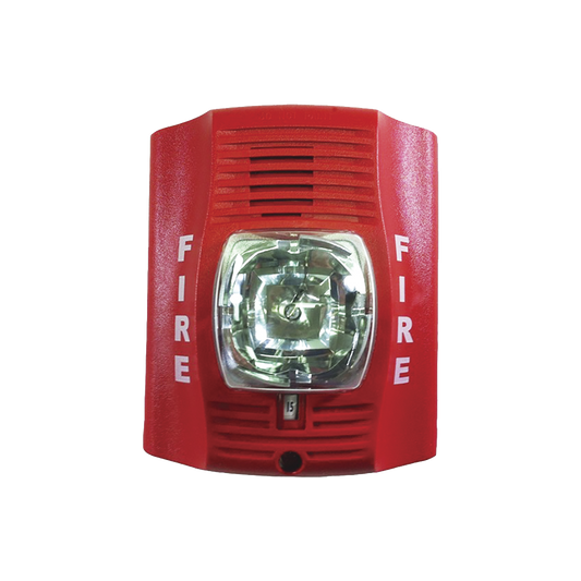 Lampara estroboscópica para exterior con nivel de candelas seleccionable, rojo