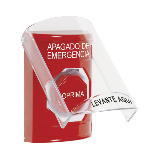BotÃ³n MultipropÃ³sito, Apagado De Emergencia, Llave Para Reset, Bocina Integrada, EspaÃ±ol, Tapa De Policarbonato, 2 Relevadores NO/NC, Interior