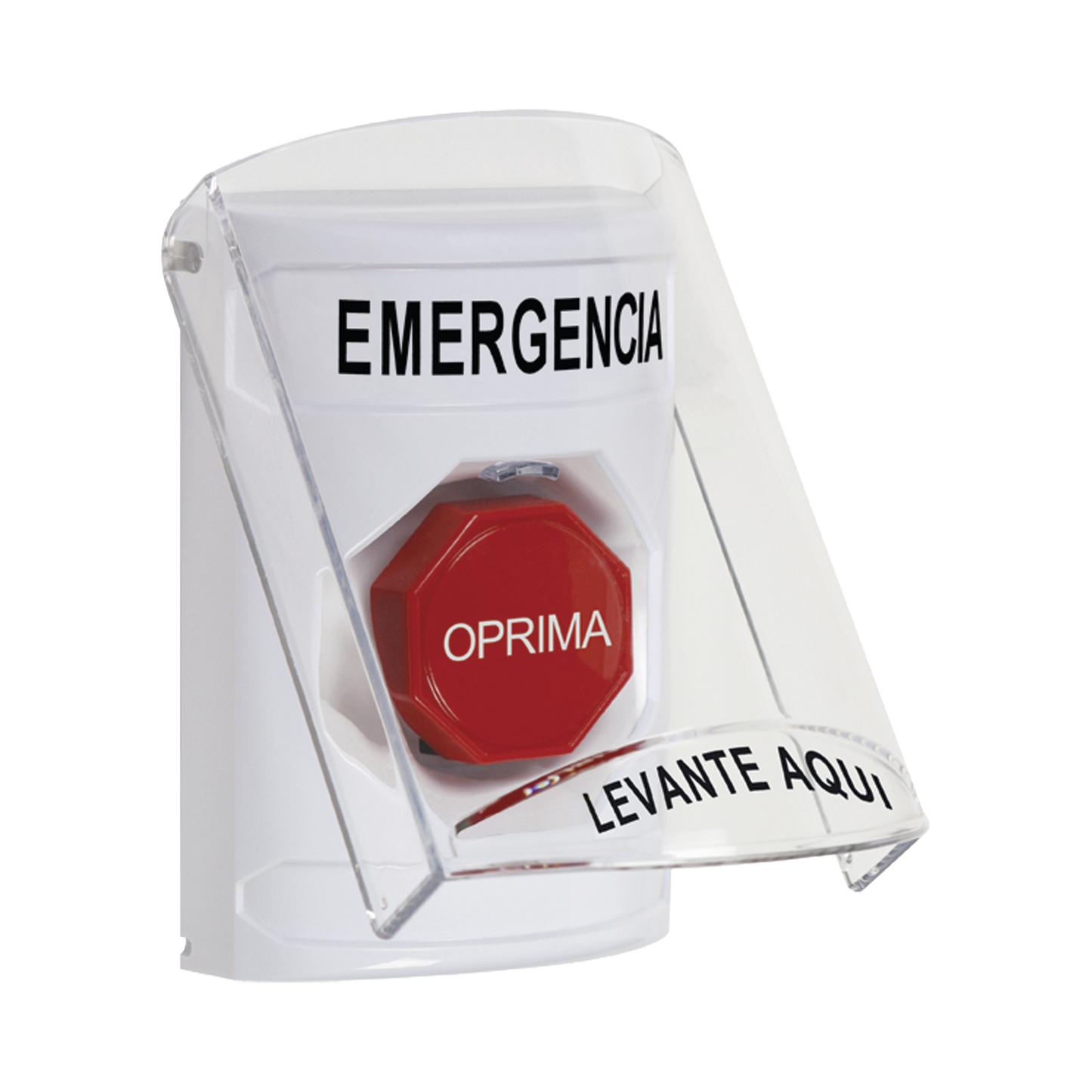 BotÃ³n MultipropÃ³sito, Emergencia, Reset Con Llave, EspaÃ±ol, Tapa De Policarbonato, 2 Relevadores forma C, Interior