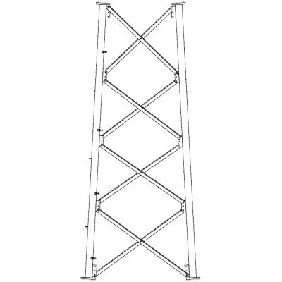 SecciÃ³n 8 Intermedia para Torre Autosoportada lÃ­nea SSV (CÃ³digo de FÃ¡brica: 8N)
