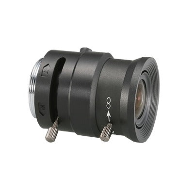 Lente Varifocal 3.5-8mm / Iris Manual / Formato 1/3 / Ideal Para Camaras Analogicas hasta 1200 TVLs