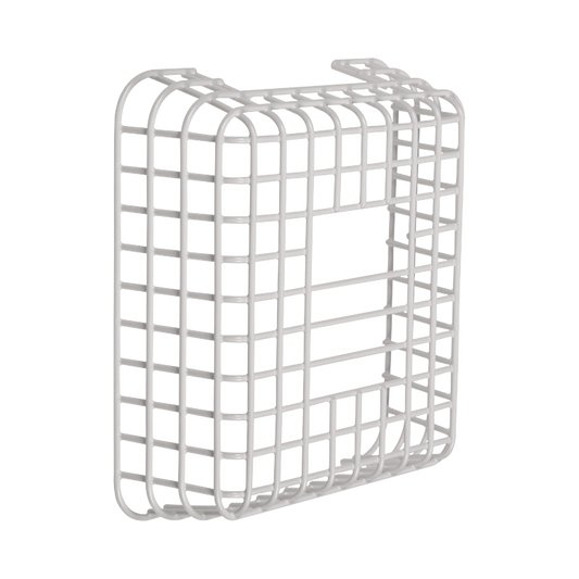 Jaula de acero FIRERAY Damage StopperÂ® para protecciÃ³n de detectores de haz Ã³ptico. Dimensiones 11.52 in (292 mm) altura x 10 in (254 mm) ancho x 3.58 in (91 mm) profundidad