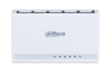 Switch para Escritorio de 5 Puertos DAHUA DH-PFS3005-5ET-L / No administrable / Fast Ethernet 10/100Mbps / Diseño Compacto / Capa 2 / Switching 1 Gbps/