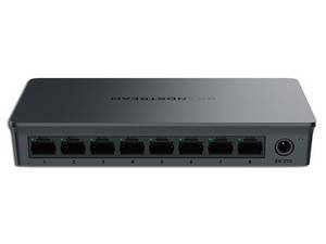 Switch No Administrable de 8 puertos Gigabit, compatible con GWN Cloud , carcasa de plastico