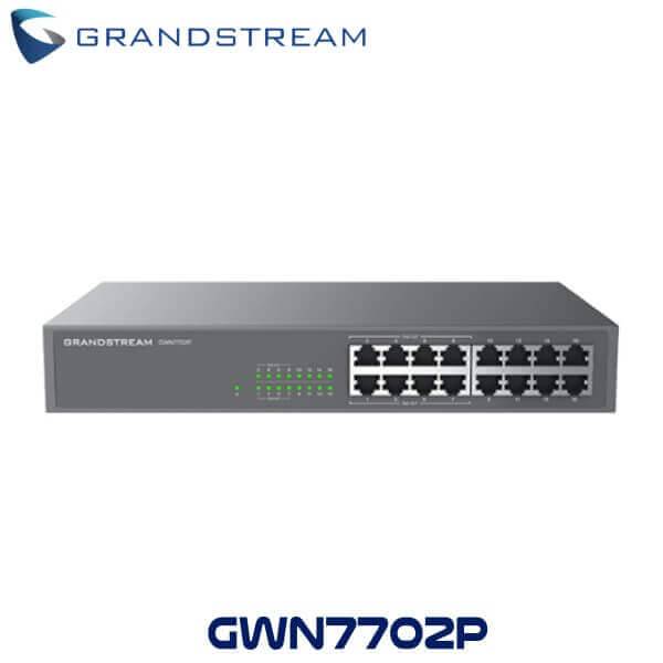 Switch No Administrable de 16 puertos Gigabit con 8 puertos Poe hasta 138W de salida, compatible con GWN Cloud , carcasa metalica
