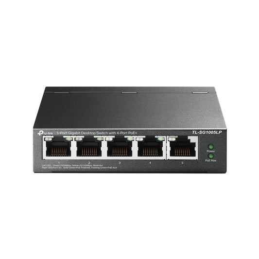 Switch no Administrable TP-LINK TL-SG1005LP, Negro, 5
