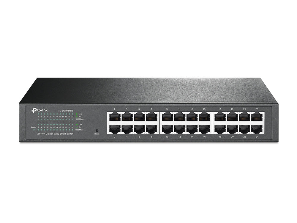 Switch TP-LINK TL-SG1024DE, Negro, 24 puertos