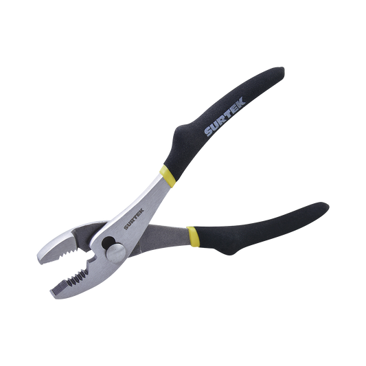 Pinza para mecÃ¡nico de 8" con mango de vinil.