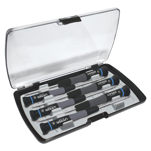 Juego de 6 destornilladores ESD torx en caja plÃ¡stica de precisiÃ³n