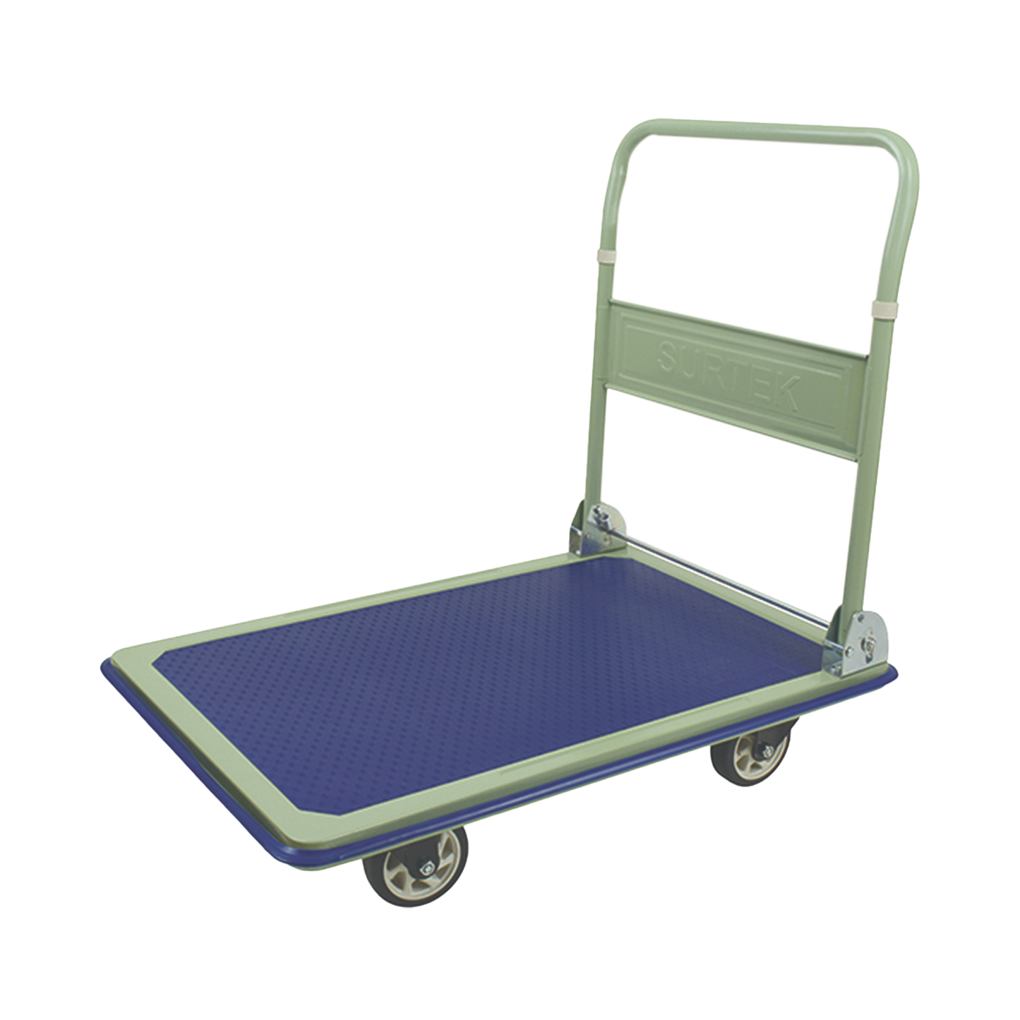 Carro Plataforma con capacidad 300 Kg / Base metÃ¡lica resistente con protecciÃ³n plÃ¡stic / 4 Ruedas TPR duraderas."