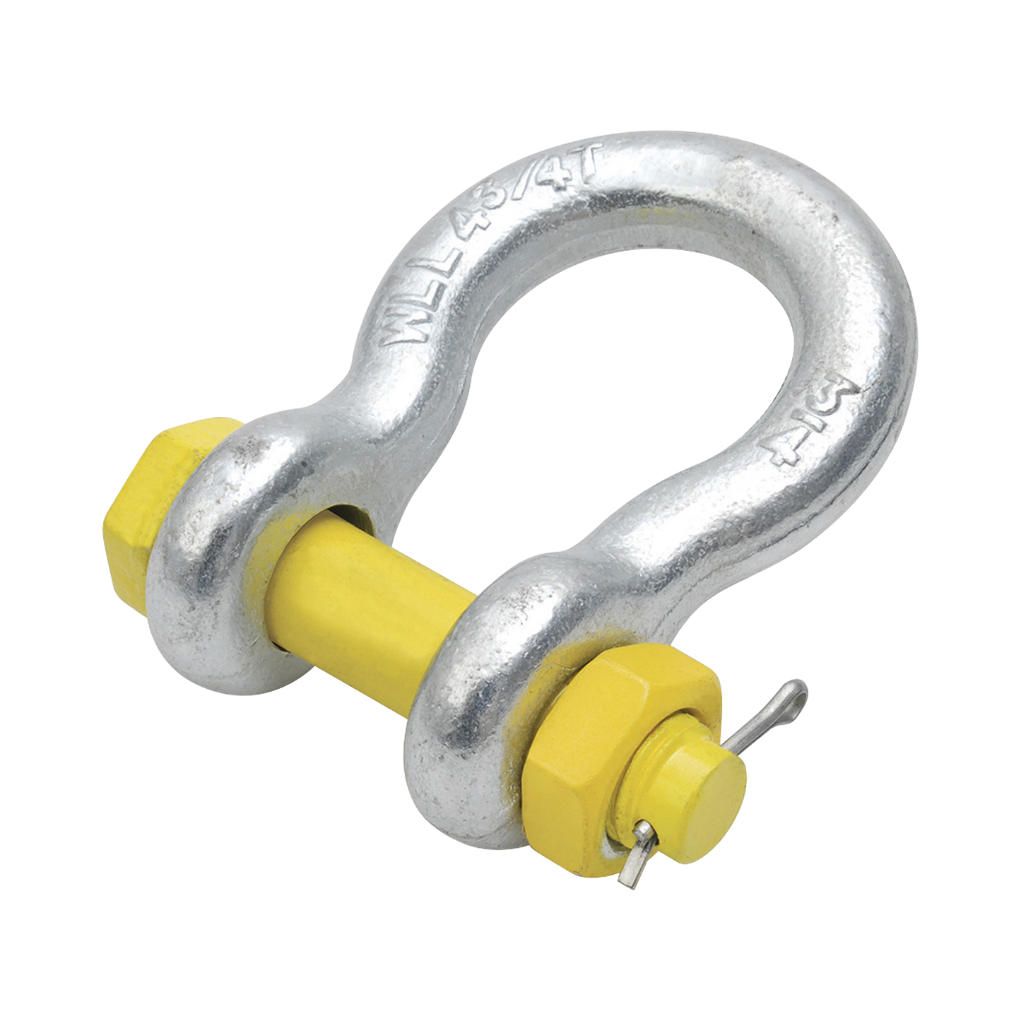 Grillete de Acero forjado de 5/8" con chaveta. Carga MÃ¡xima: 2,950 Kg.