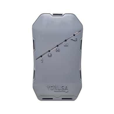 Energizador con tecnología SMT de 12,000Volts - .5 Joules / 500 Mts Lineales de Protección / Cercas Electrificadas