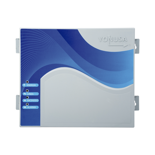 Energizador con tecnología SMT de 12,000Volts-1Joule/ 2500Mts Lineales de Protección / Cercos electricos