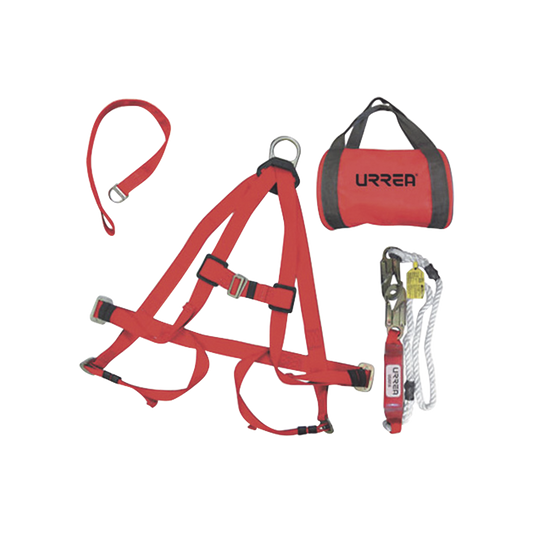 Juego de arnÃ©s contra caÃ­das talla 36-40, juego con 4 piezas