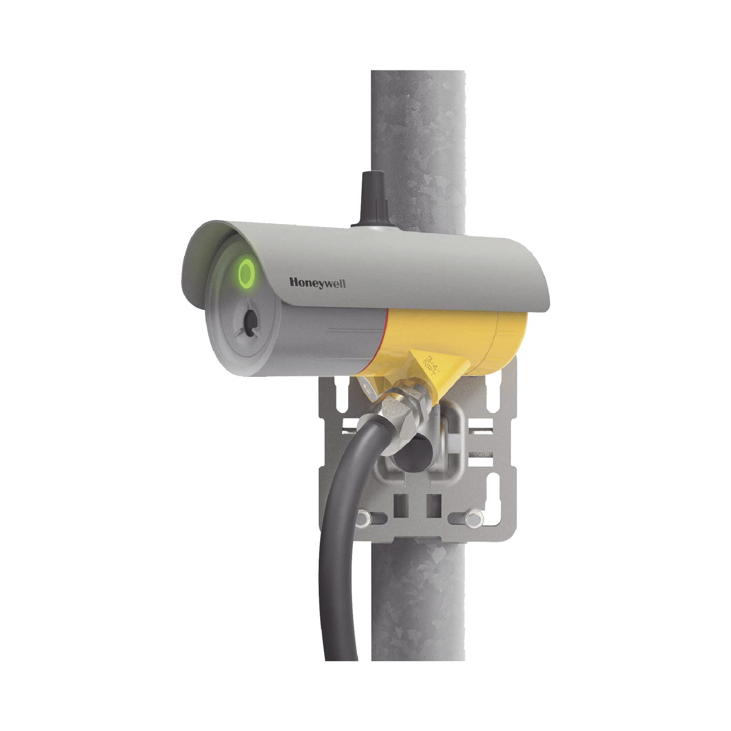 Detector Ultrasónico de Fuga de Gas / Conexión NPT a ¾" / Montaje Ajustable y Parasol