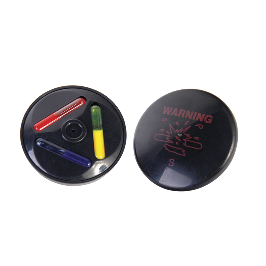 Tag  AM con Tinta para Ropa /Si se viola el sello, la Ropa quedarÃ¡ Marcada con Tinta! / Paq. 100 pzs