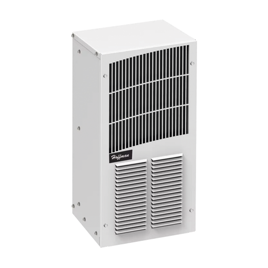 Aire Acondicionado Compacto Para Exterior, Uso en Gabinetes de Telecomunicaciones de Grado Industrial, FrÃ­o/Calor T20, 2000 BTU, 115 Vca, de Acero, Color Gris