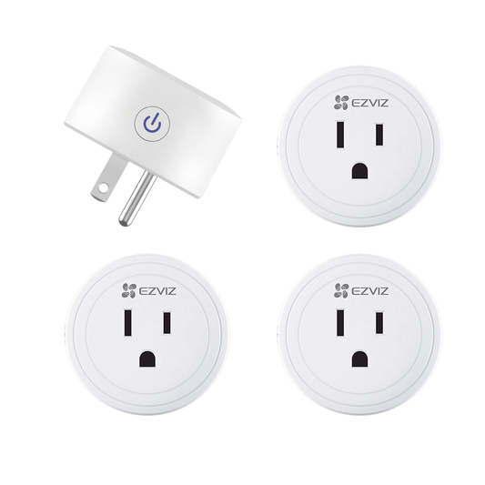 Kit de Enchufe Inteligente / Incluye 4 piezas / Wi-Fi / Control a travÃ©s de la AplicaciÃ³n / Conecte los Dispositivos del Hogar / Permite Personalizar Horarios / Compatible Con Asistente de Voz de Google y Alexa