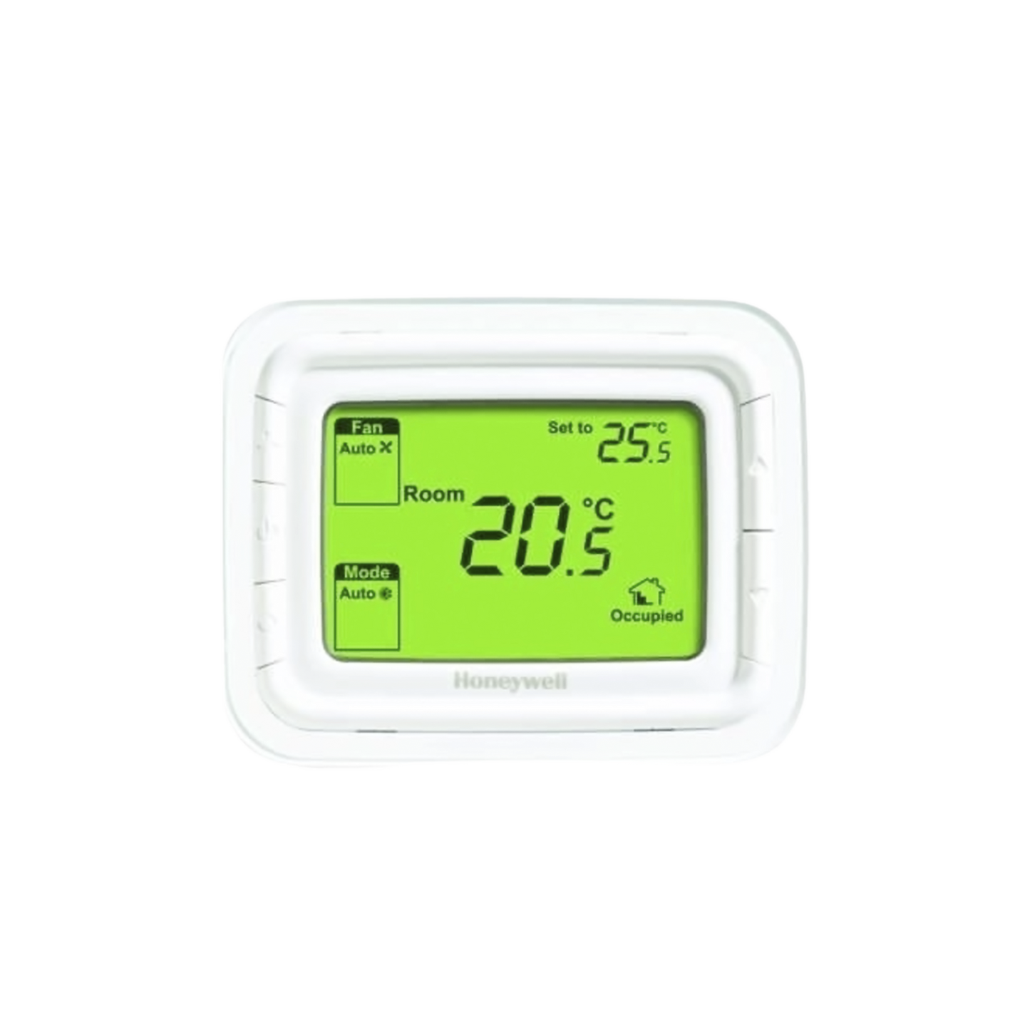 Termostato No Programable, Horizontal 2 o 4 TUBOS, 120 VAC, Pantalla Verde