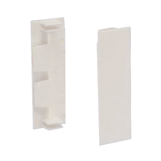 UniÃ³n recta de tapa, para uso con canaleta T70, Material PVC RÃ­gido, Color Blanco Mate