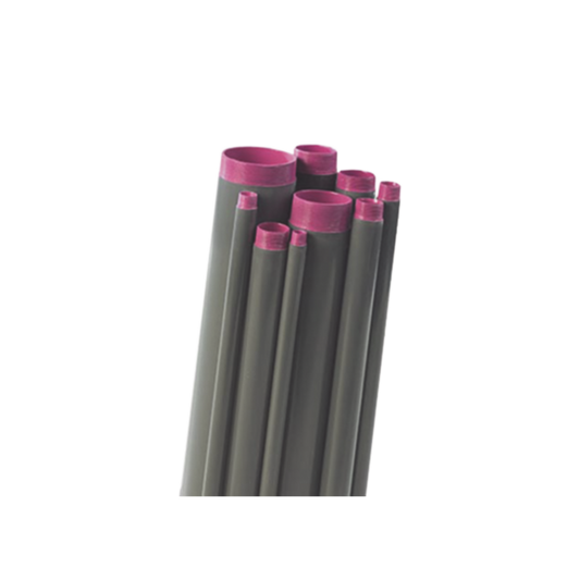 Tubo Conduit  rÃ­gido de aluminio de 2â€ (50.8 mm) con recubrimiento de PVC de 3.05 m con cople.