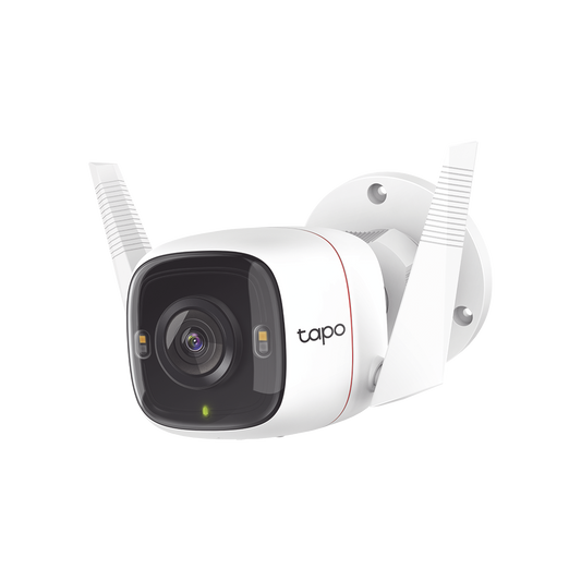 Cámara IP 4 Megapixel (2K) / Lente 3.18 mm / Wi-Fi / 30 mts IR / Exterior IP66 / Audio Bidireccional / Micro SD hasta 256 GB / Compatible con Google y Alexa