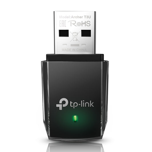 Adaptador Inalámbrico Usb 3.0 Ac1300 Tp-Link Archer T3U De Tamaño Pequeño