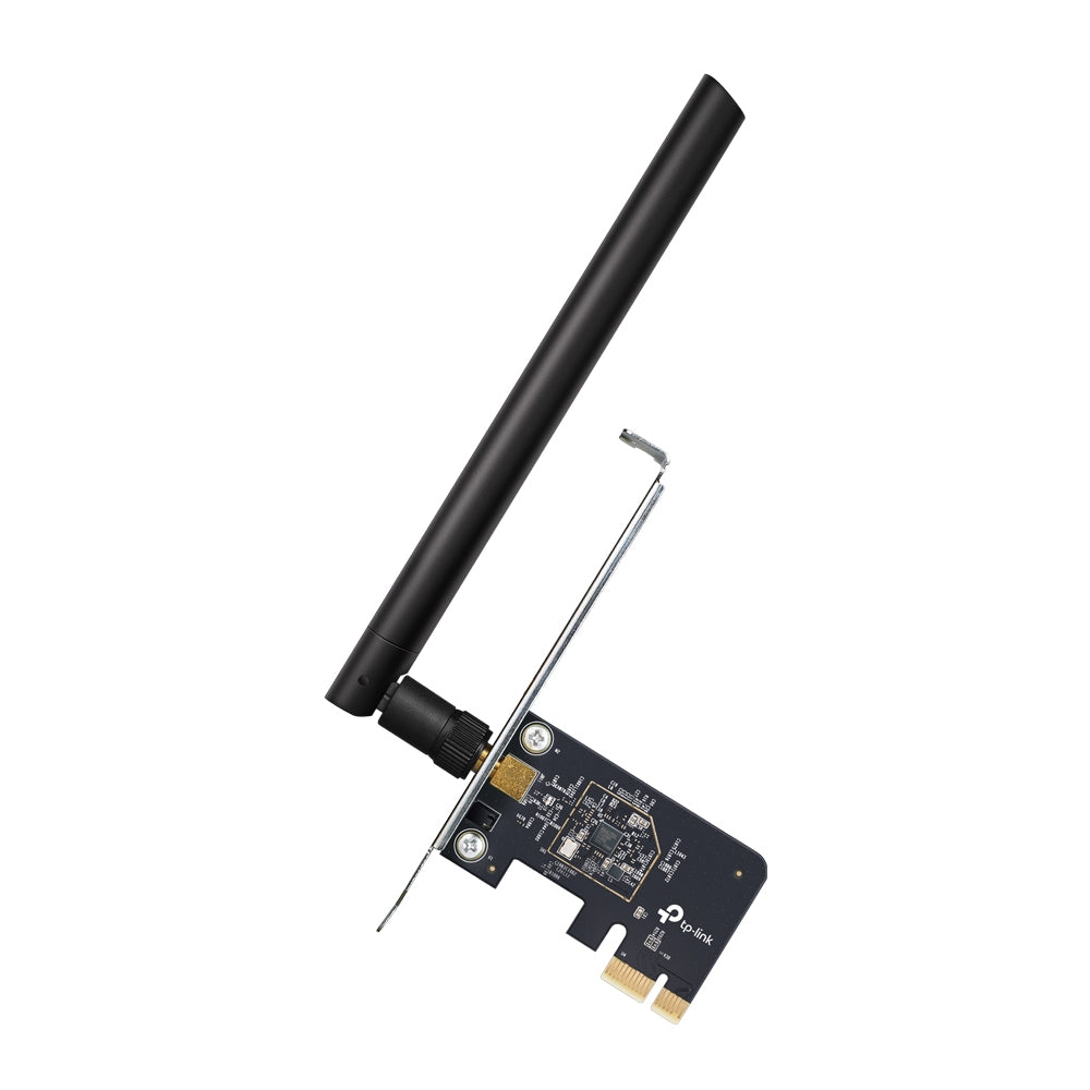 Tarjeta De Red Pci-E Tp-Link Archer T2E De Señal Wifi Ac600 De Doble Banda Inalámbrica