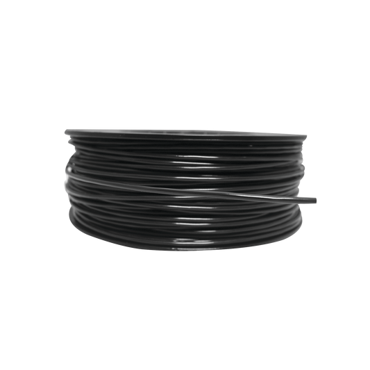 Bobina de 152 Metros de Cable Detector de Calor, Temperatura Fija 185Â° C, Recubrimiento de Nylon Negro para Aplicaciones en Exterior, con GuÃ­a Acerada