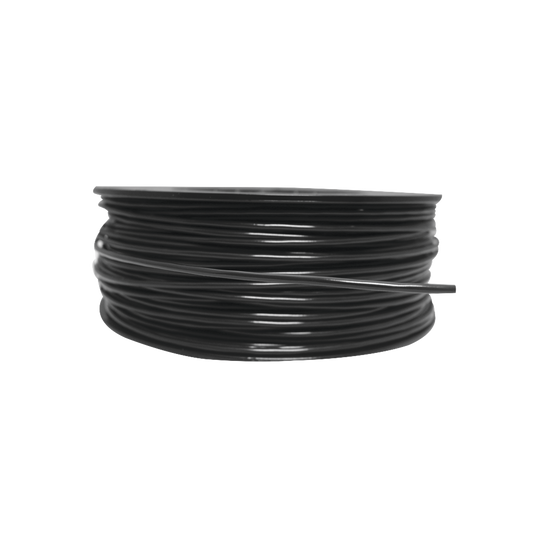 Bobina de 152 Metros de Cable Detector de Calor, Temperatura Fija 235Â° C, Recubrimiento de Nylon Negro para Aplicaciones en Exterior, Sin GuÃ­a Acerada