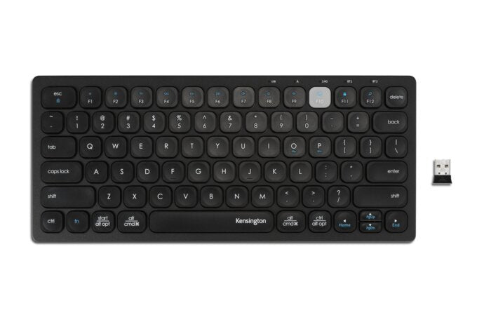 Teclado  KENSINGTON K75502ES, Inalámbrico, Negro