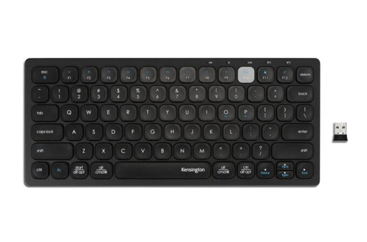 Teclado  KENSINGTON K75502ES, Inalámbrico, Negro